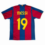 Barcelona Heimtrikot 07/08 - Messi 19