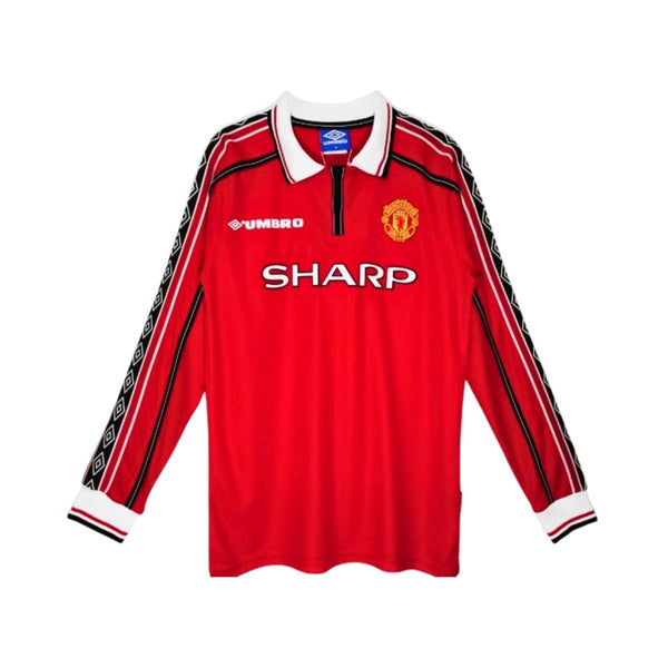 Manchester United Heimtrikot 98/99 - Lange Ärmel