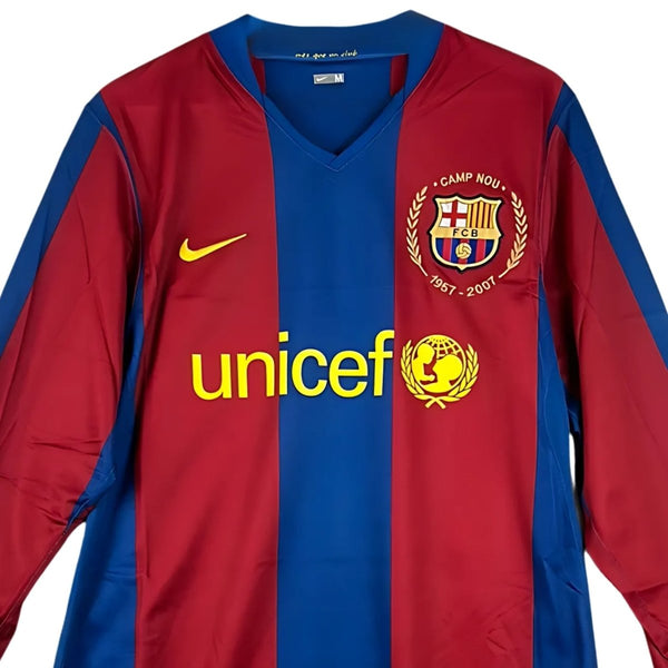 Barcelona Heimtrikot 07/08 - Lange Ärmel
