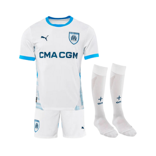 Kit für Kinder - Olympique de Marseille Heimtrikot 24/25