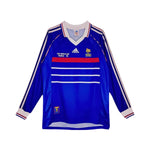 Frankreich Heimtrikot 98 - Lange Ärmel - Weltmeisterschaft 98