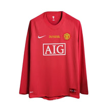 Manchester United Heimtrikot 07/08 - Champions-League-Finale - Langarm