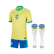 Kit für Kinder - Brasilien Heimtrikot 24/25 - Copa América 2024
