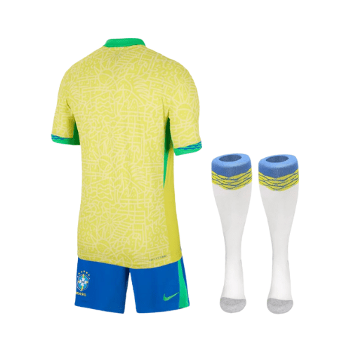 Kit für Kinder - Brasilien Heimtrikot 24/25 - Copa América 2024