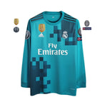 Real Madrid Dritte 17/18 - Champions League - Lange Ärmel