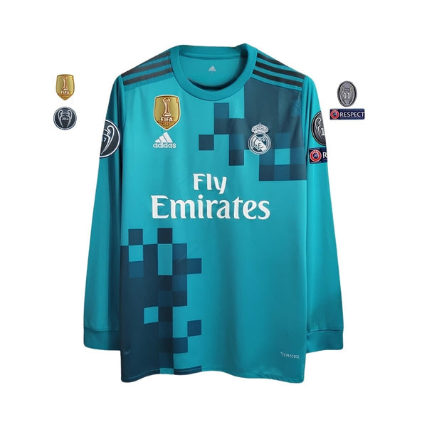 Real Madrid Dritte 17/18 - Champions League - Lange Ärmel