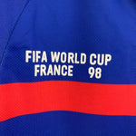 Frankreich Heimtrikot 98 - Lange Ärmel - Weltmeisterschaft 98