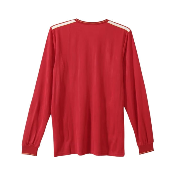 Liverpool Heimtrikot-Final des FA Cups 86/87 - Manga Comprida