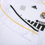 Real Madrid Heimtrikot 09/10 - Lange Ärmel