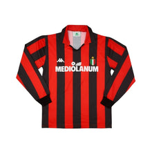 AC Milan Heimtrikot 88/89 - Lange Ärmel