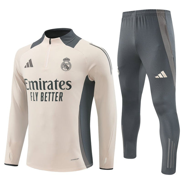 Real Madrid 24/25 - Trainingsanzug - 1/2 Zip