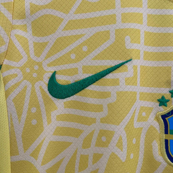 Kit für Kinder - Brasilien Heimtrikot 24/25 - Copa América 2024