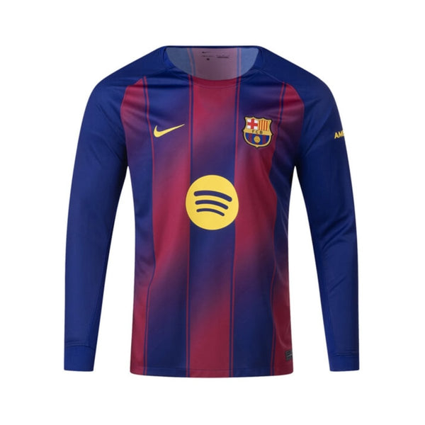 Barcelona Heimtrikot 25/26 - Lange Ärmel
