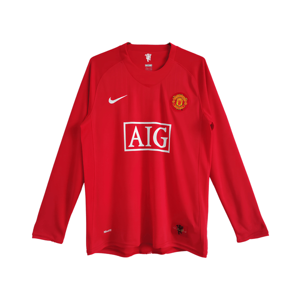 Manchester United Heimtrikot 07/08 - Lange Ärmel - Ronaldo 7