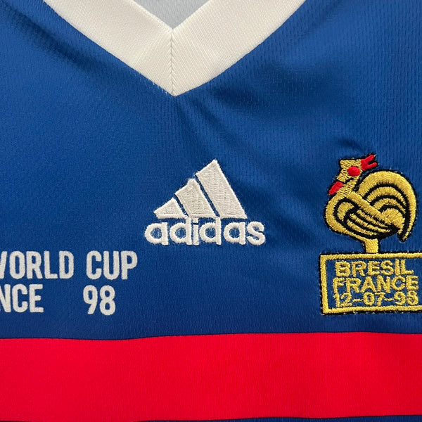 Kindertrikot - Frankreich Heimtrikot 98 - Finale Weltmeisterschaft 1998
