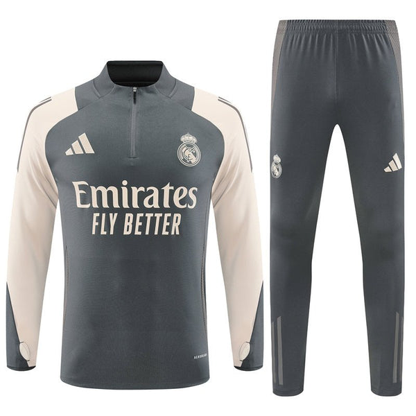 Real Madrid 24/25 - Trainingsanzug - 1/2 Zip